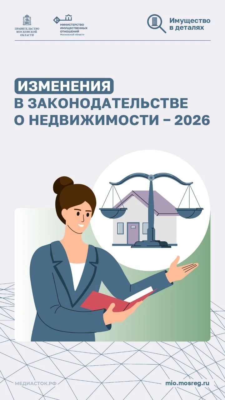 Изменения в законодательстве о недвижимости - 2026.